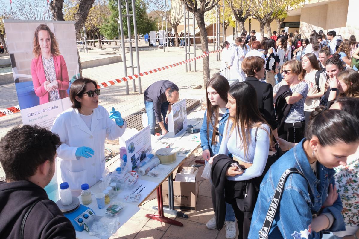 Stand sobre los nanomateriales