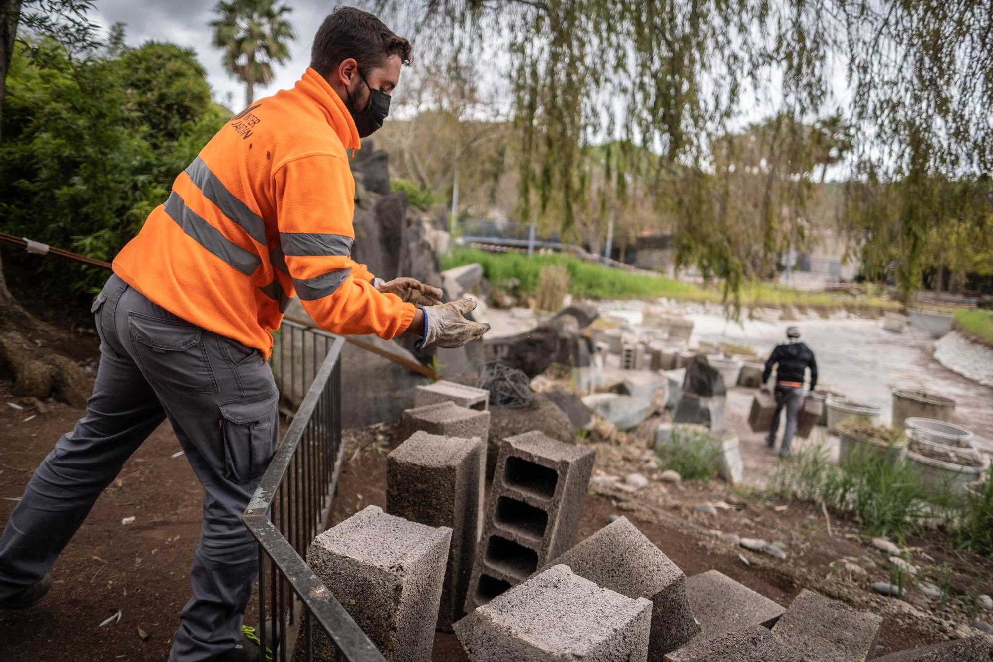 Obras en el Parque de la Vega