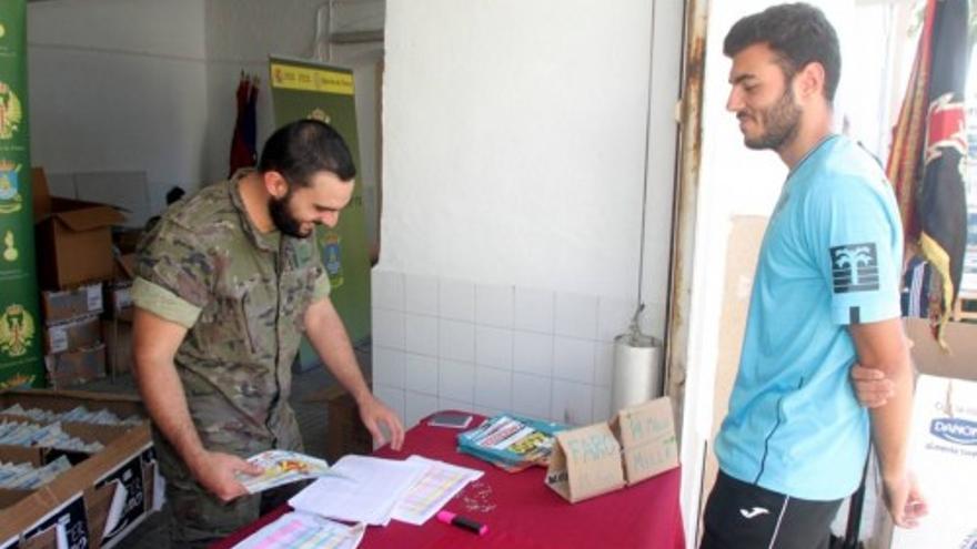 Entrega de dorsales del Cross de Artillería