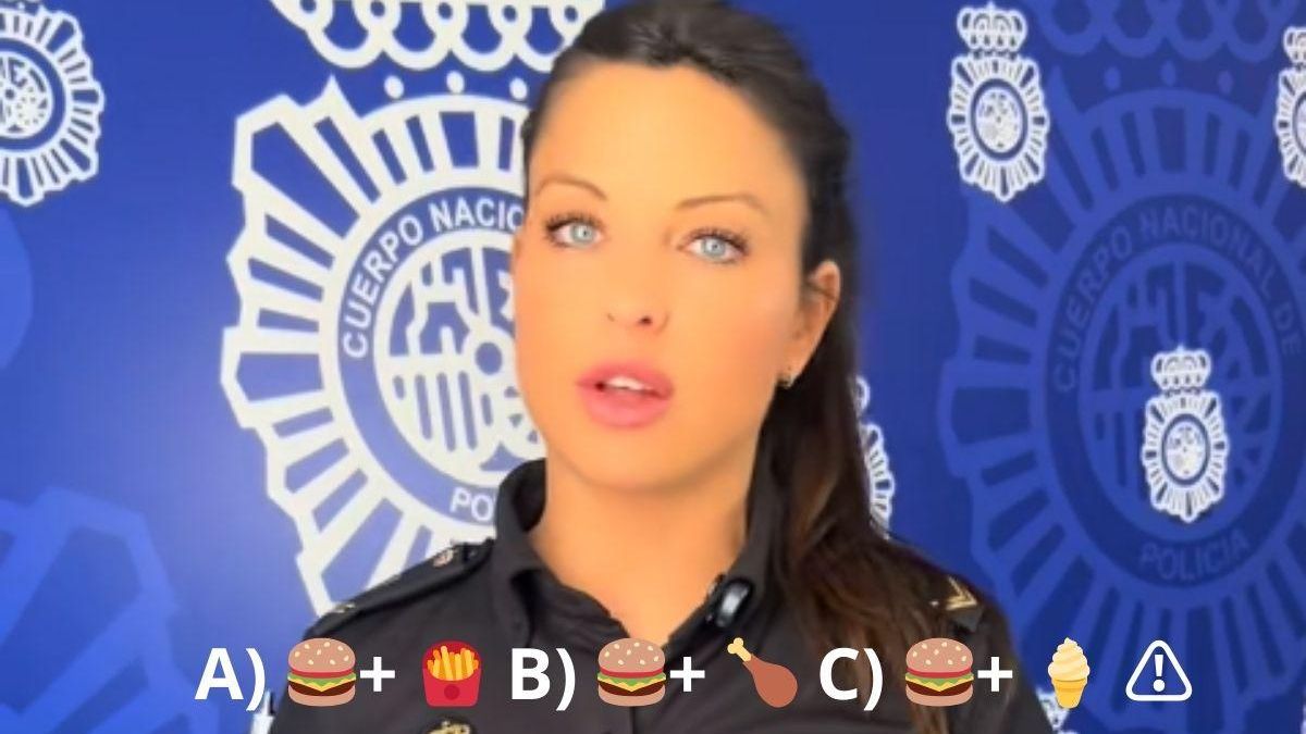 Hamburguesas policia nacional