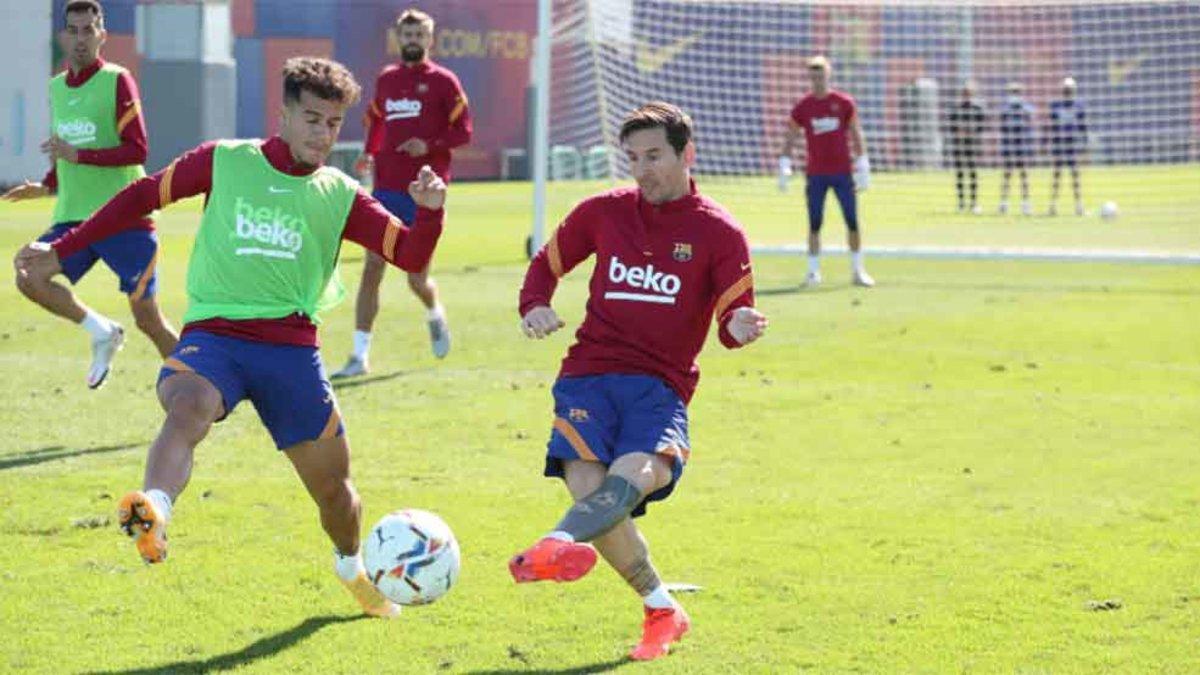 El Barça volvió al trabajo este viernes por la mañana