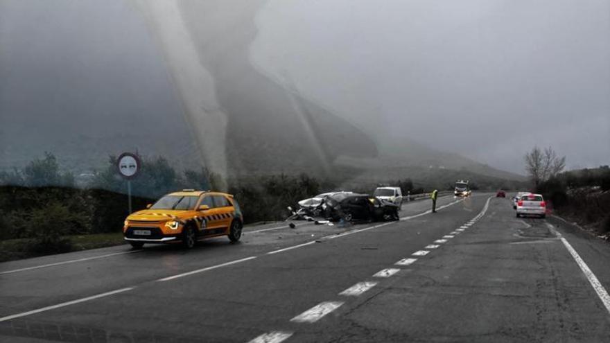 Nuevo accidente en la A-318