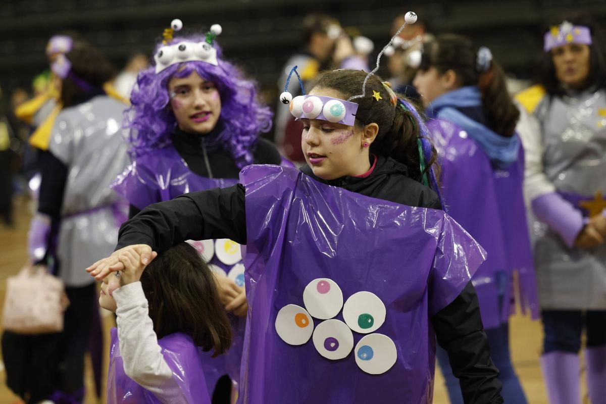 En imágenes: Los escolinos de Avilés, de fiesta en El Quirinal