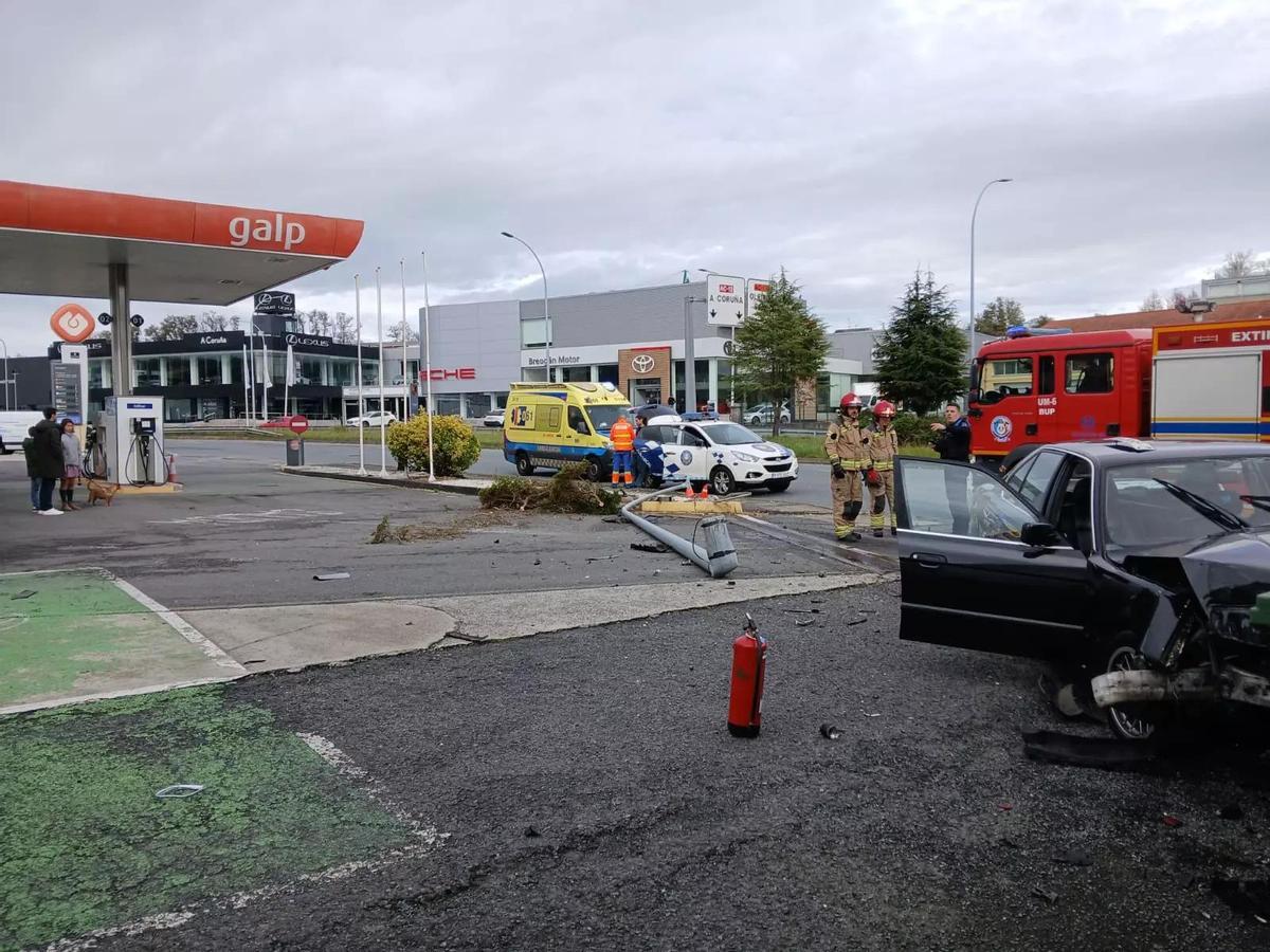 Accidente en Perillo