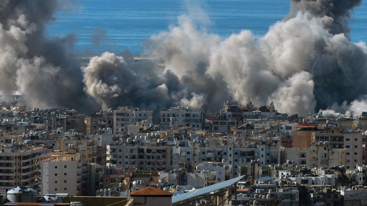 Ataque masivo israelí sobre Líbano