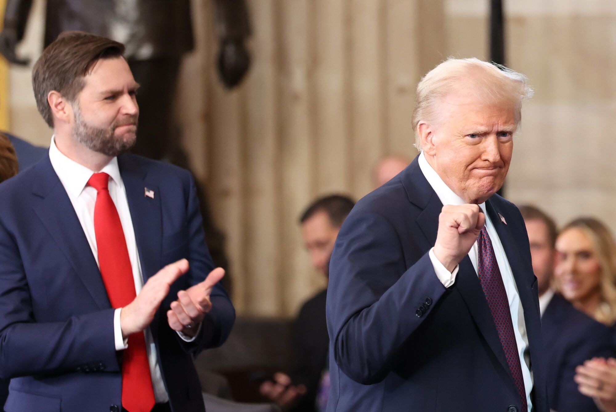 La investidura de Donald Trump, en fotos