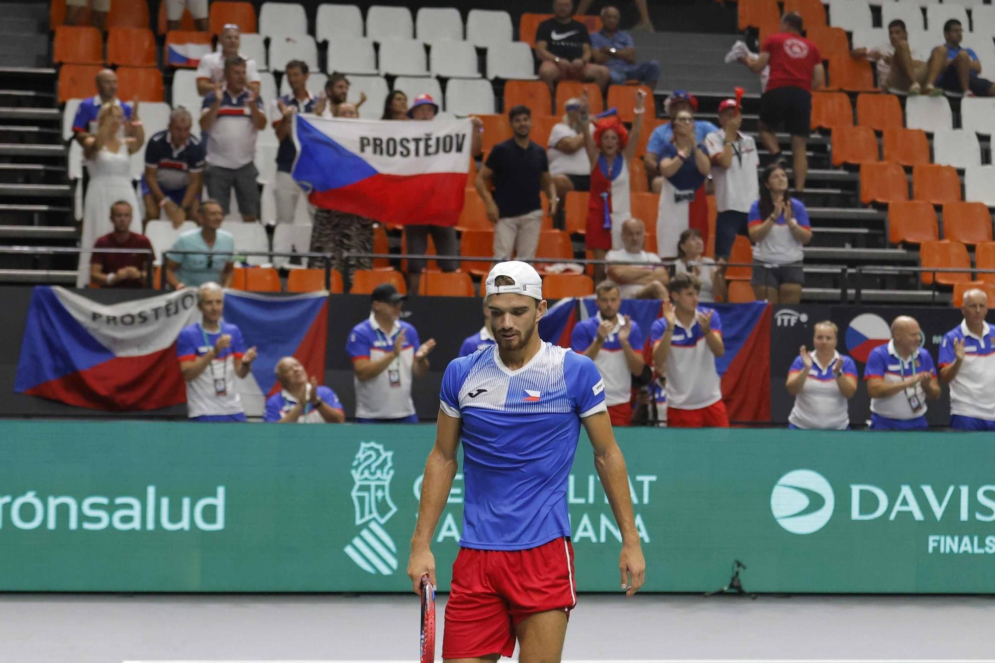 Tercera jornada de Copa Davis entre Rep. Checa y Corea