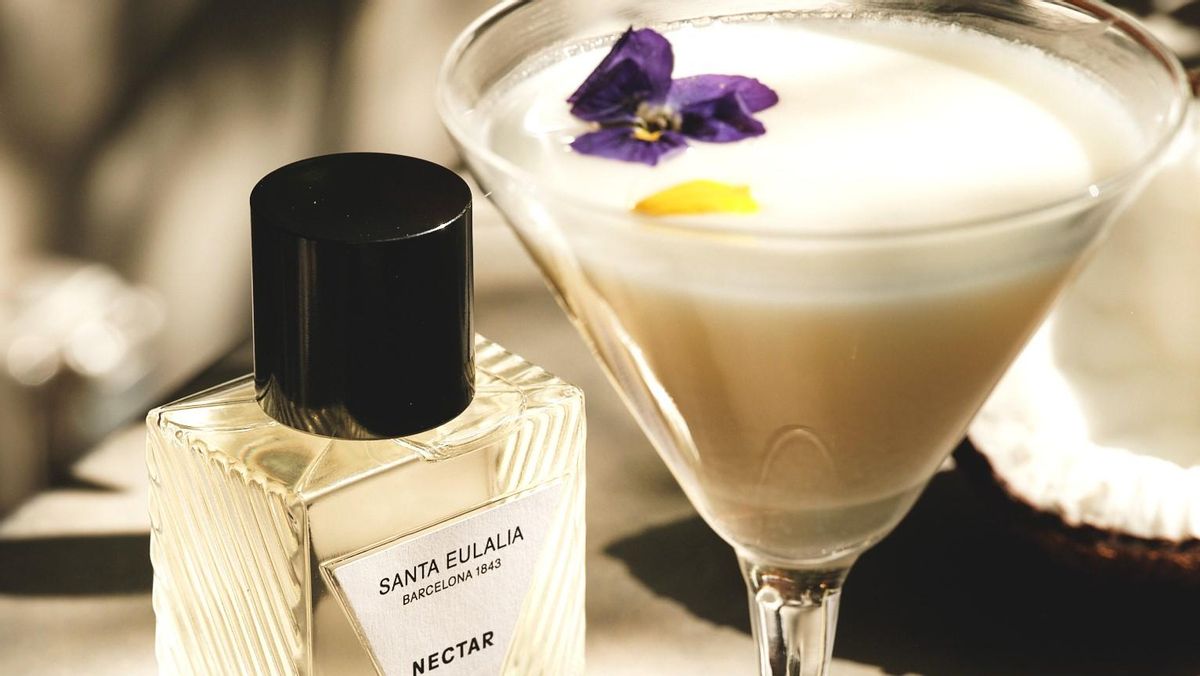 Néctar, el cóctel inspirado en un perfume de la 'boutique' Santa Eulalia.