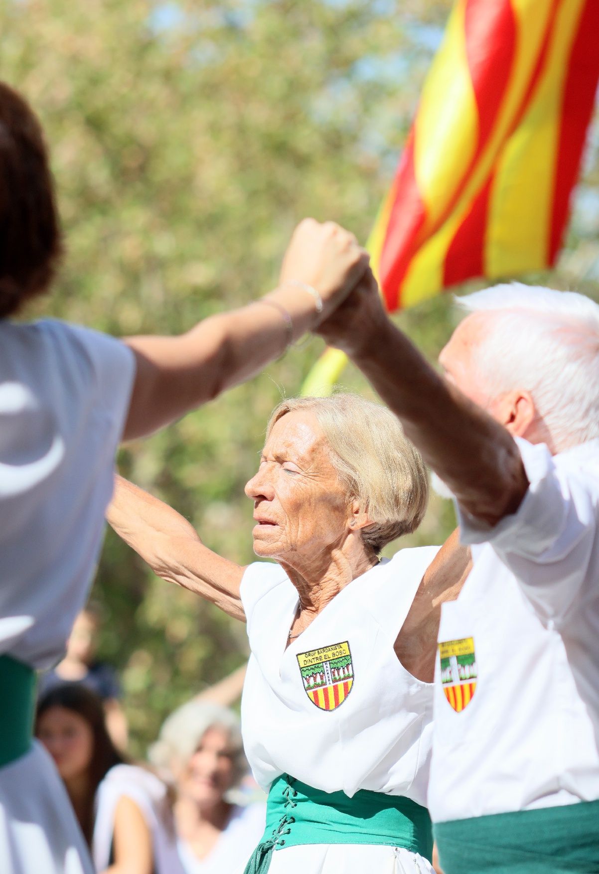 Així ha estat l'acte institucional per la Diada a Manresa