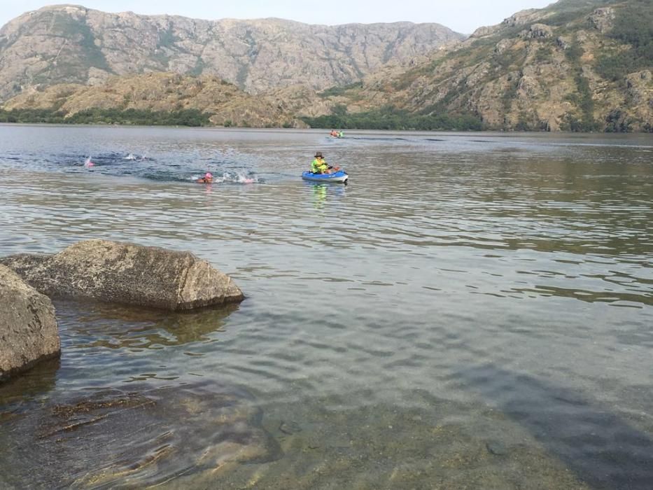 Aguas abiertas en el Lago de Sanabria