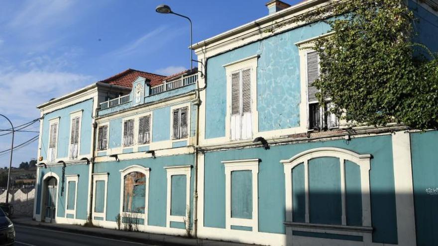 Fachada de la discoteca Oh Coruña, en O Portádego.