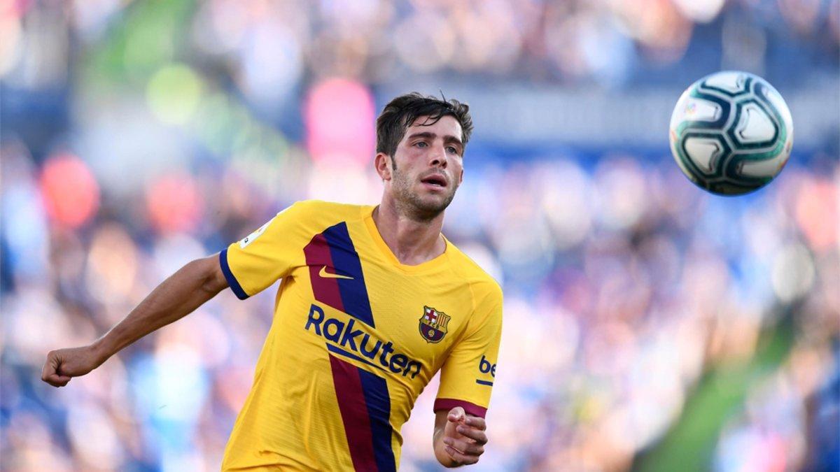 Sergi Roberto, sustituido por problemas físicos