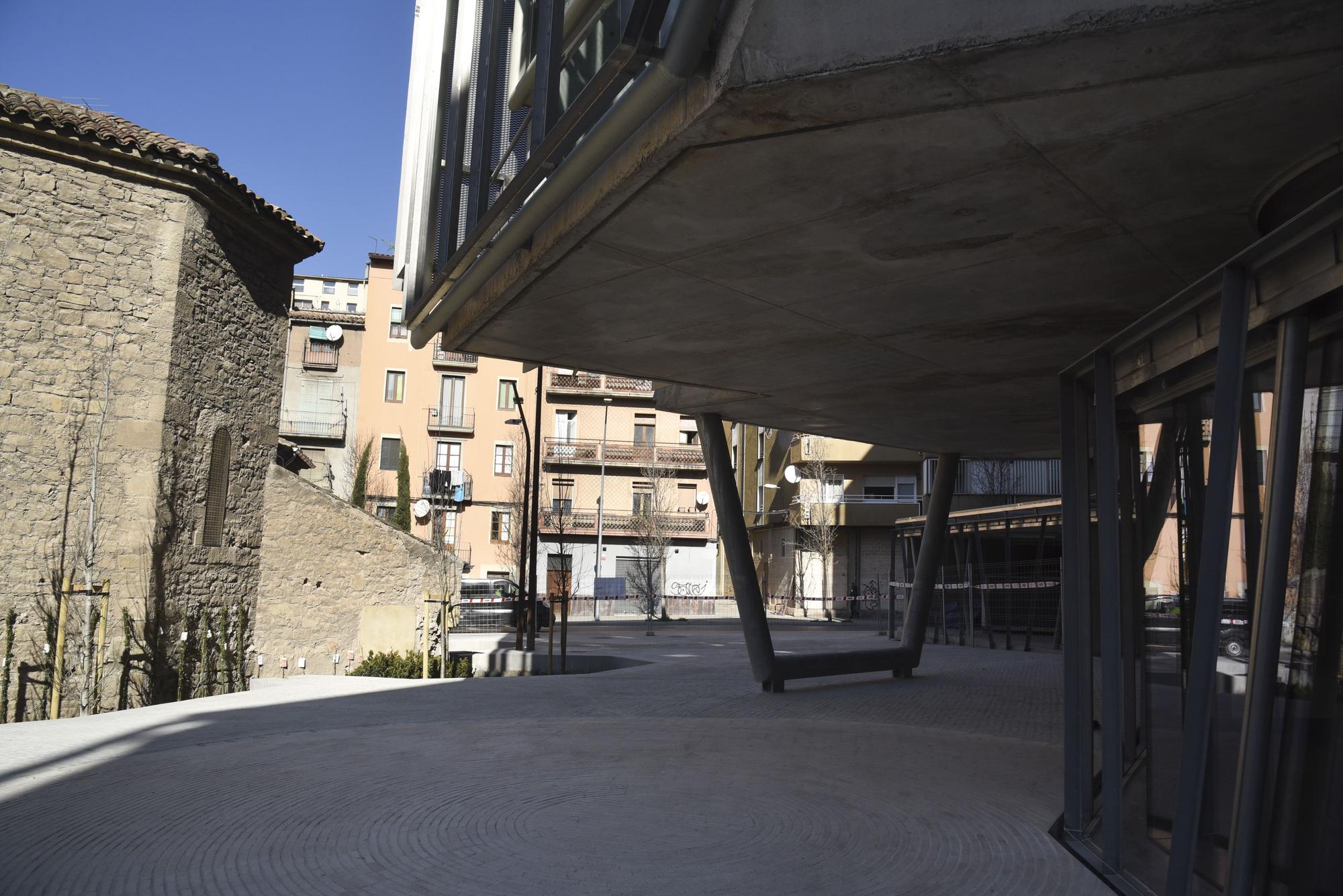 Així llueix l'amplicació de la plaça plaça de Sant Ignasi de Manresa