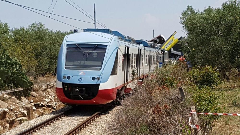 Accident de tren a Itàlia