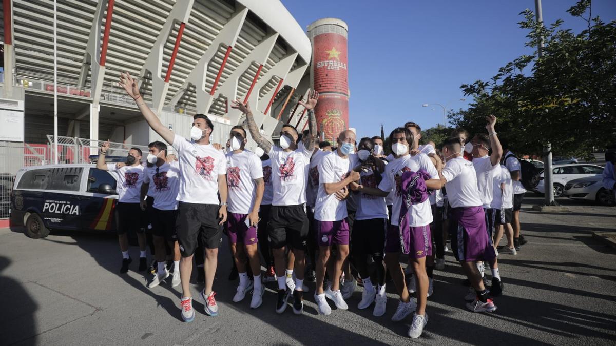 El Real Mallorca ya está en Palma