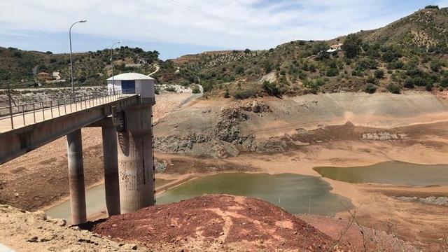Presa del Tomillar, en Campanillas