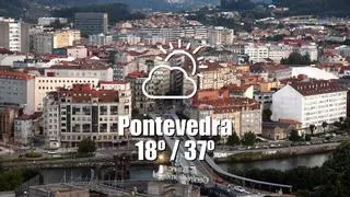 El tiempo en Pontevedra: previsión meteorológica para hoy, martes 18 de agosto