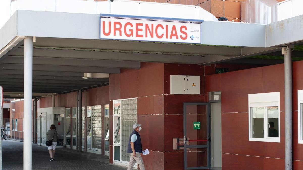 Servicio de Urgencias del hospital Virgen de la Concha de Zamora.