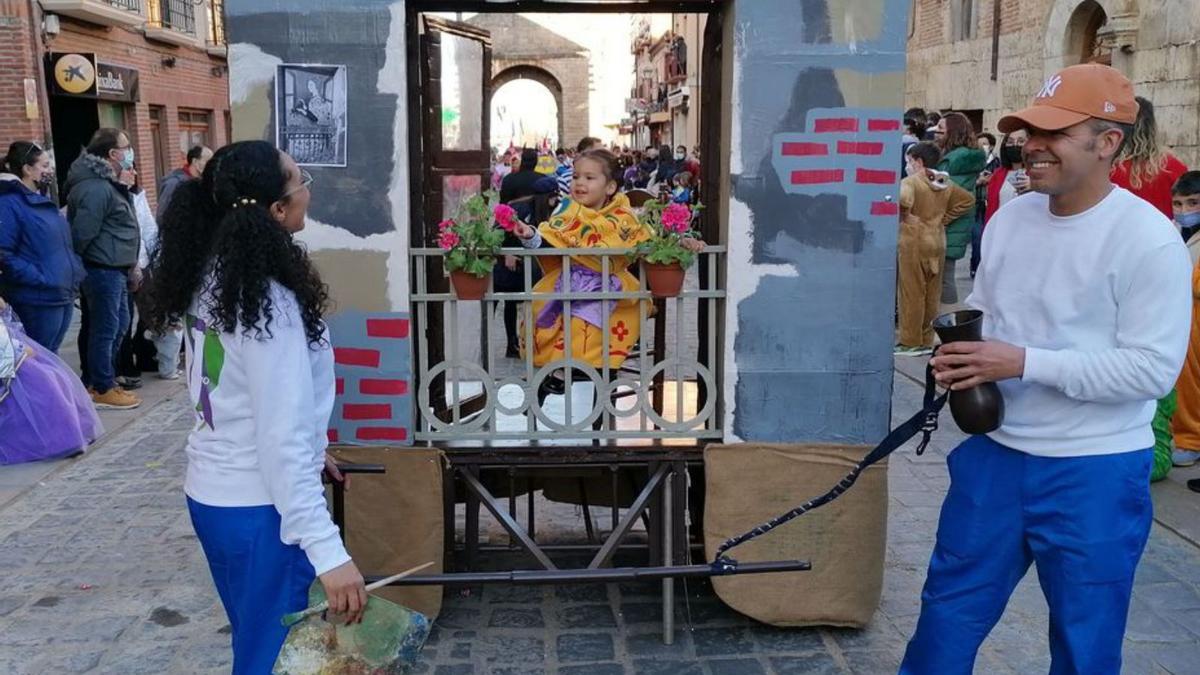 El balcón adornado de Perezal, primer premio individual. | M. J. C.