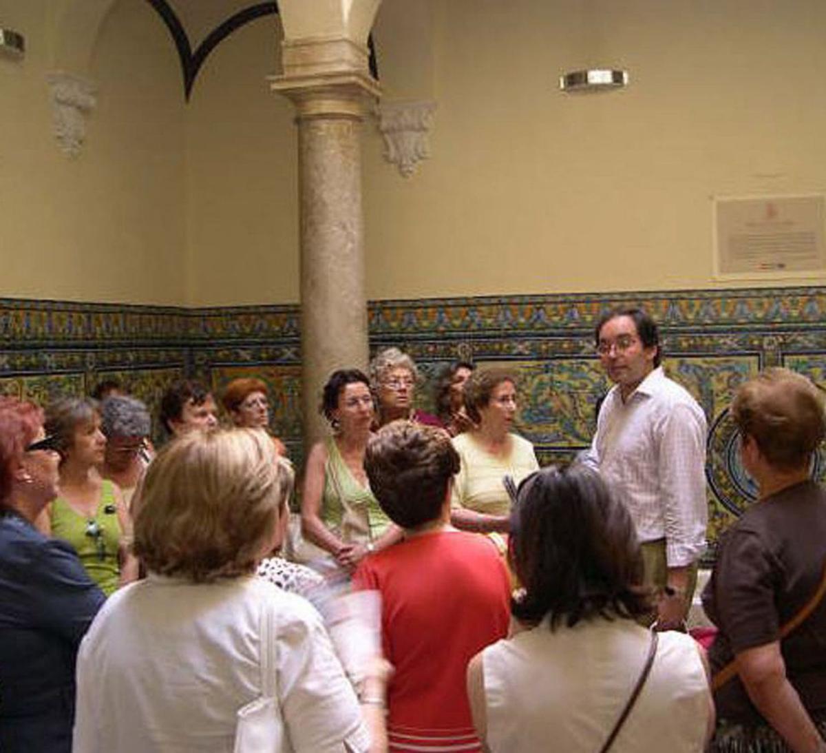 Interior del Palacio de Crópani en 2008. | ARCHIVO VÍCTOR HEREDIA