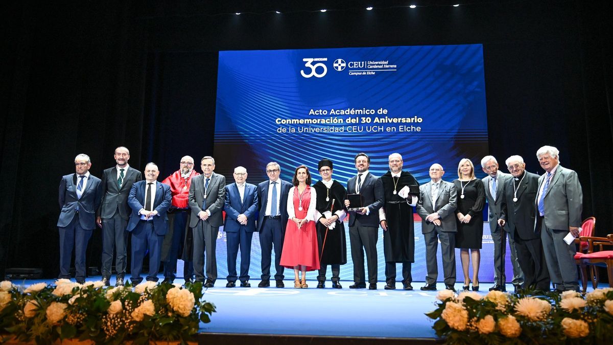 Conmemoración del 30 aniversario de la Universidad CEU Cardenal Herrera de Elche