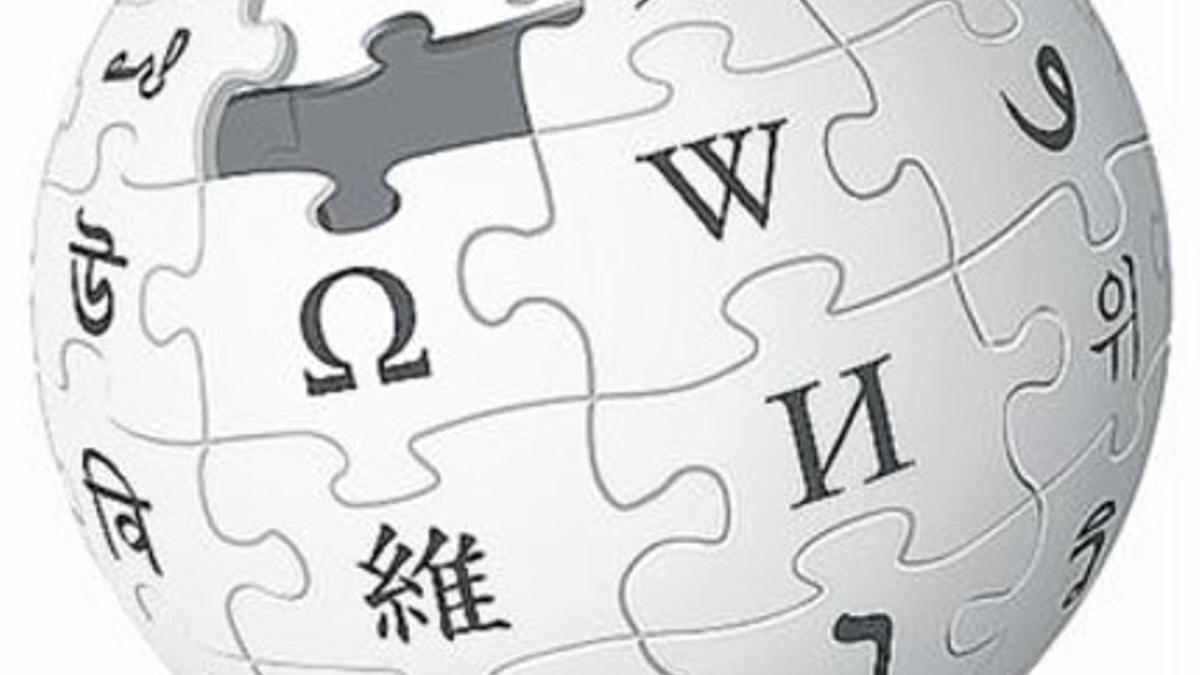 El logo de Viquipèdia