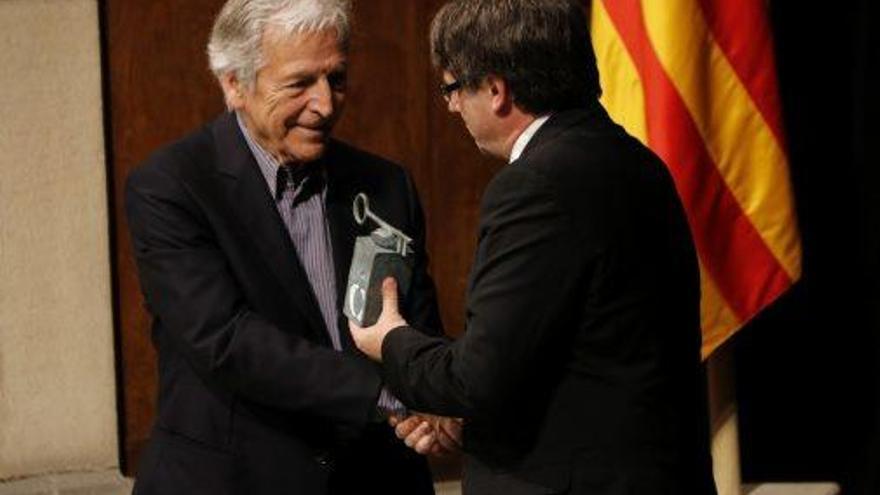 Costa-Gavras recull el premi Catalunya