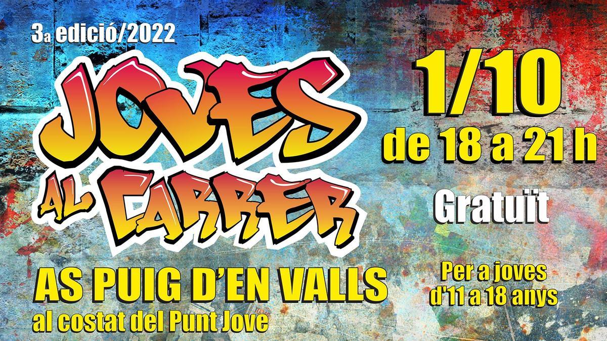 Joves al Carrer celebra hoy su última fiesta en Puig d'en Valls.