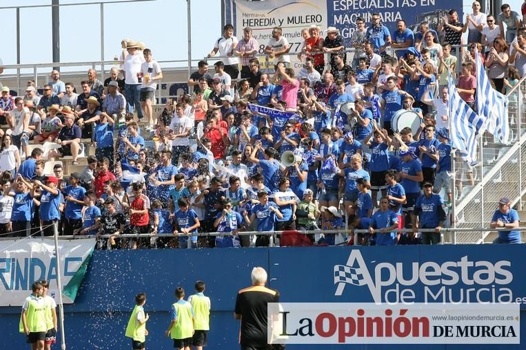 Celebración de ascenso a Segunda División del Lorc