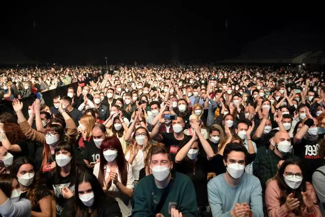 Los promotores exigen que el público pueda estar de pie en los conciertos
