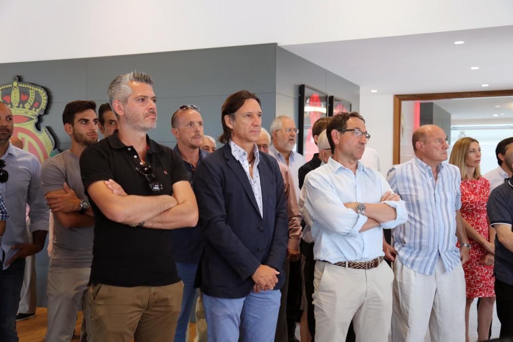 Sarver inaugura el "Players Lounge" de Son Bibiloni