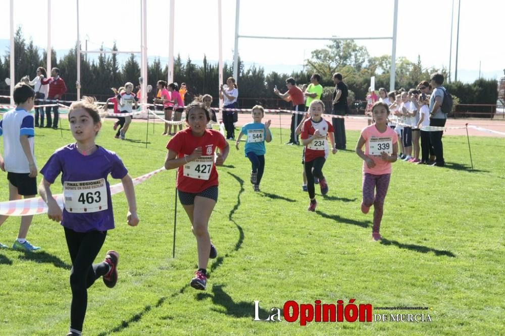 Final Regional Escolar de Cross de Campo a través