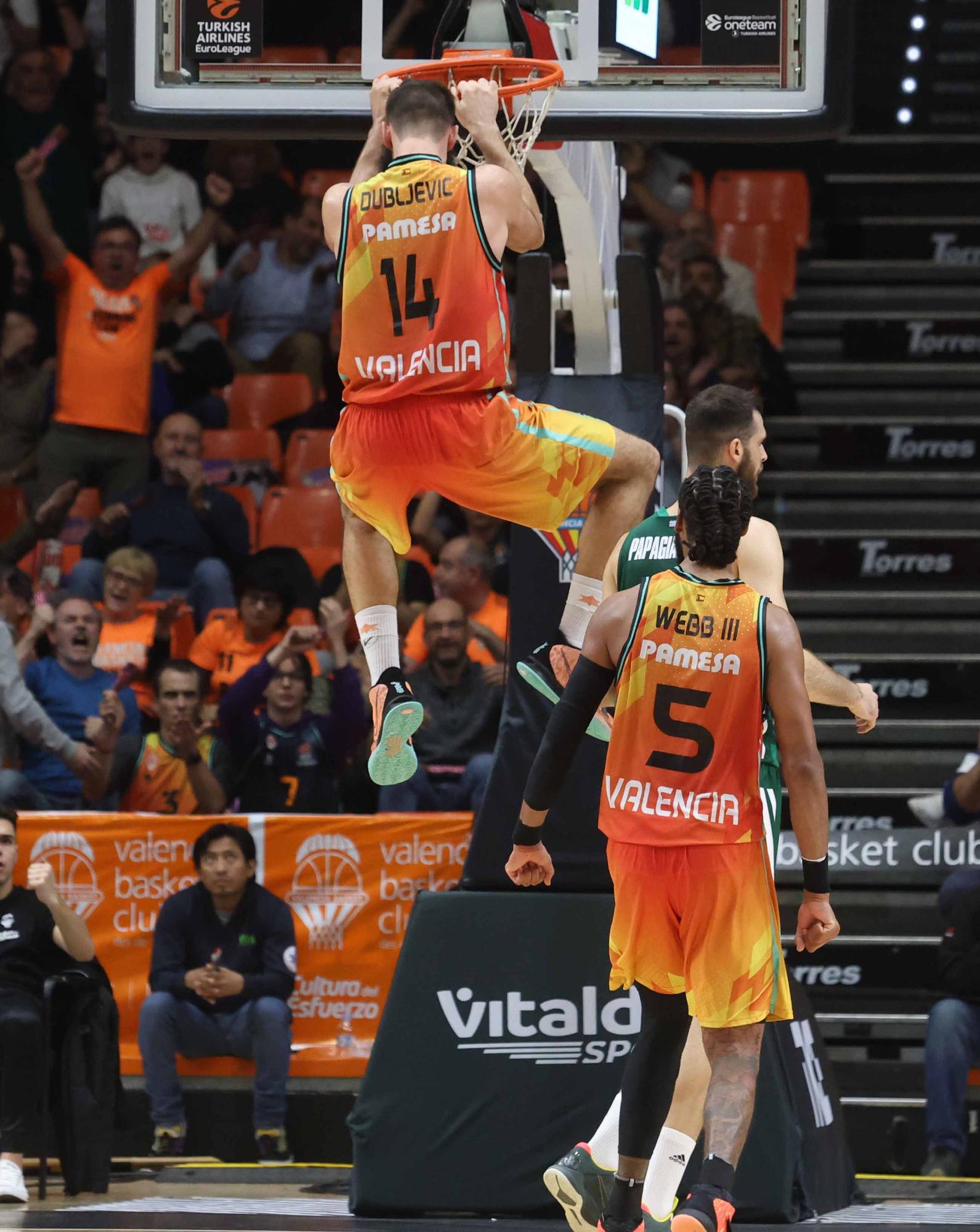 Las mejores imágenes del Valencia Basket - Panathinaikos