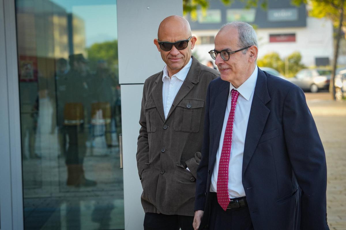 David Sánchez declara en los juzgados de Badajoz