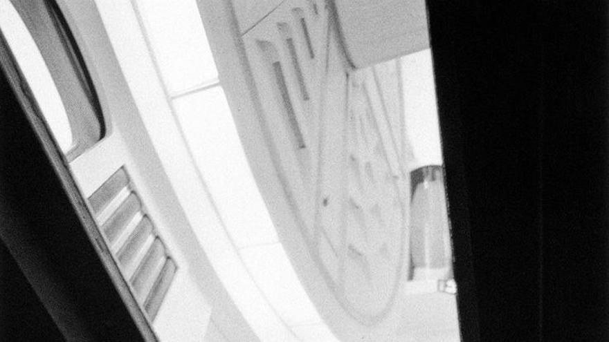 Stanley Kubrick y Keir Dullea, durante el rodaje de &#039;2001, una odisea del espacio&#039;.
