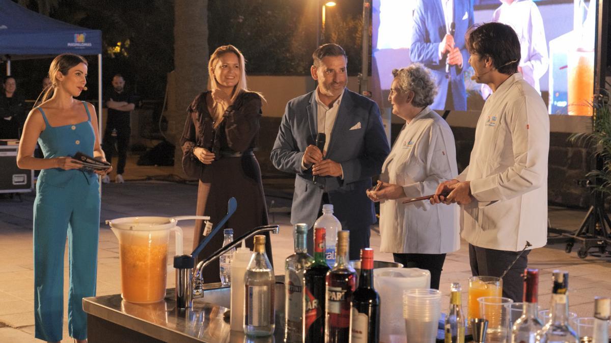 El Faro de Maspalomas reúne a Pepa Muñóz y Matteo Ciarpaglini en un showcooking que celebra los sabores de la isla