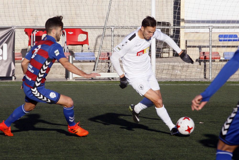 Les millors imatges del Llagostera - Hércules (0-1)