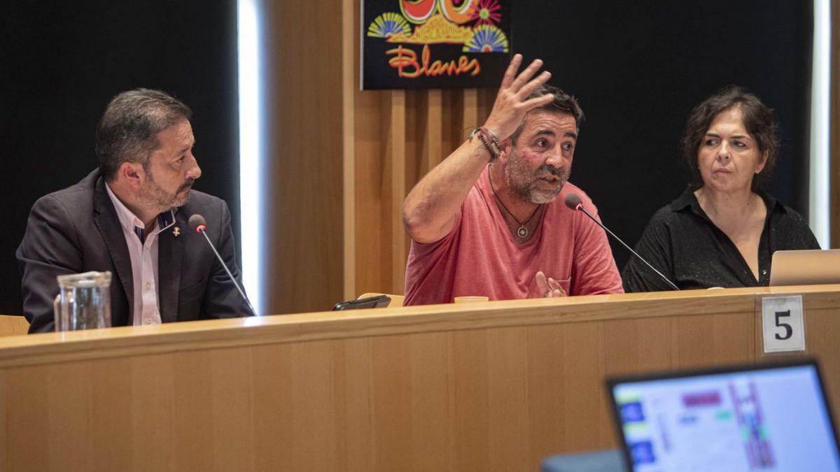 Àngel Canosa, Jordi Urgell i Roser Aladern, en una imatge d'arxiu