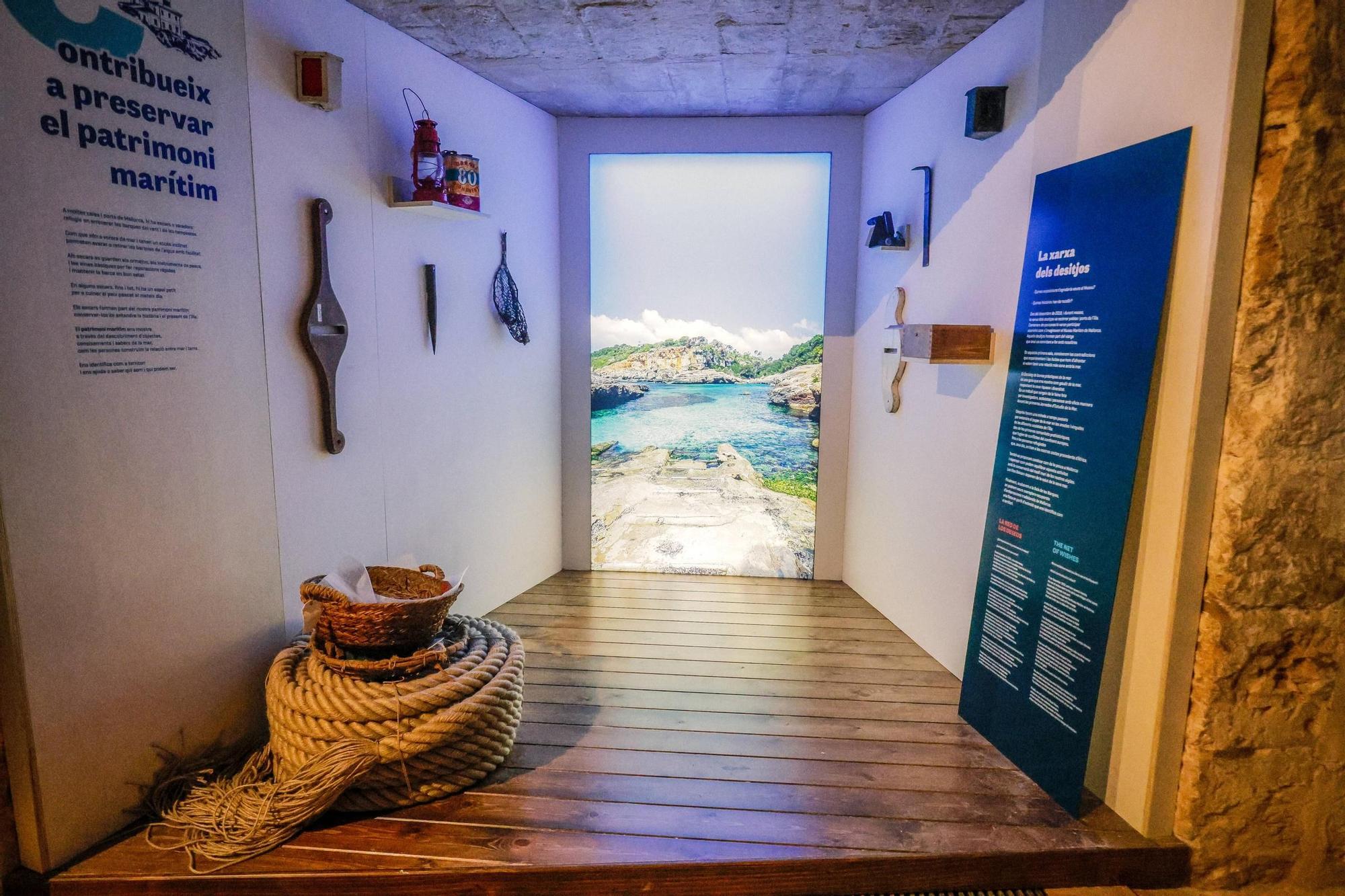 Así son las cinco salas del Museu Marítim de Mallorca que reabre este viernes
