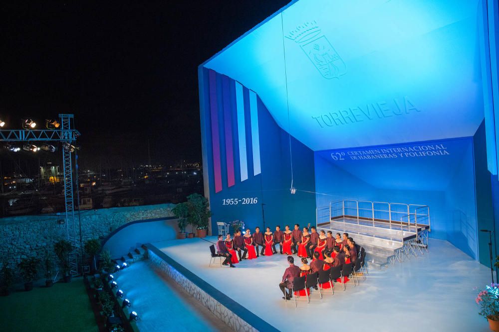 Velada inaugural del Certamen de Habaneras