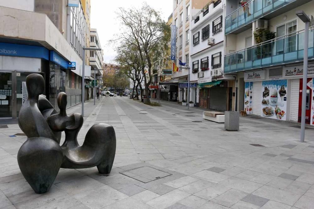 Lunes, 27 de abril | Las calles de Torremolinos durante el estado de alarma