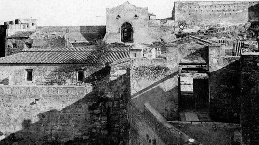 Castell de Sagunt a principi del segle XX.