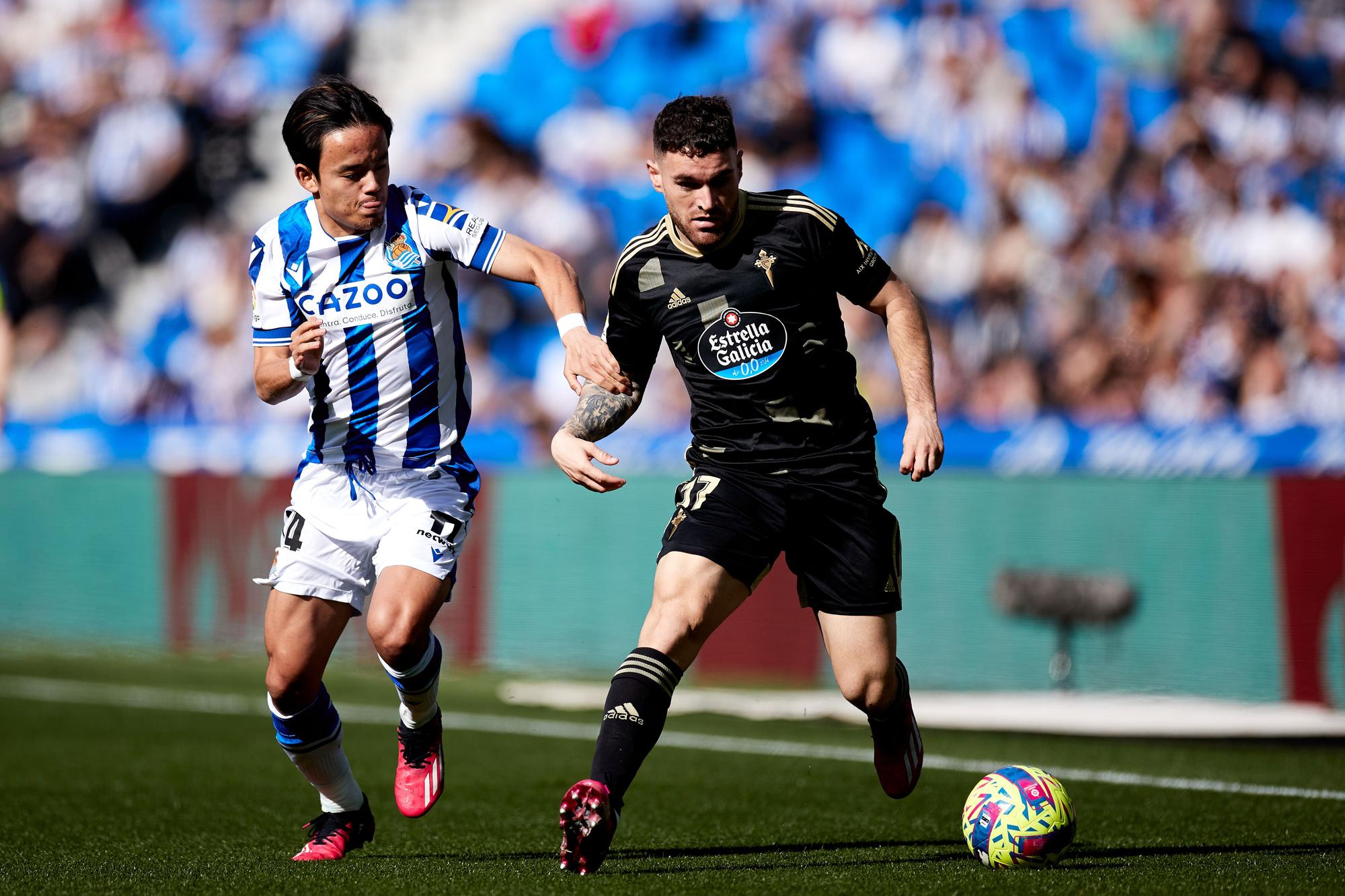 Todas las imágenes del partido entre la Real Sociedad y el Celta