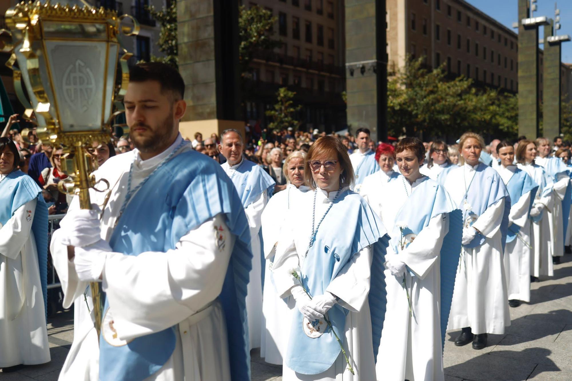 En imágenes | Procesión del Domingo de Resurrección en Zaragoza