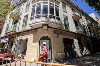 Reanudan las obras del edificio de 31 de Desembre diseñado por Bennazar para hacer quince pisos de lujo