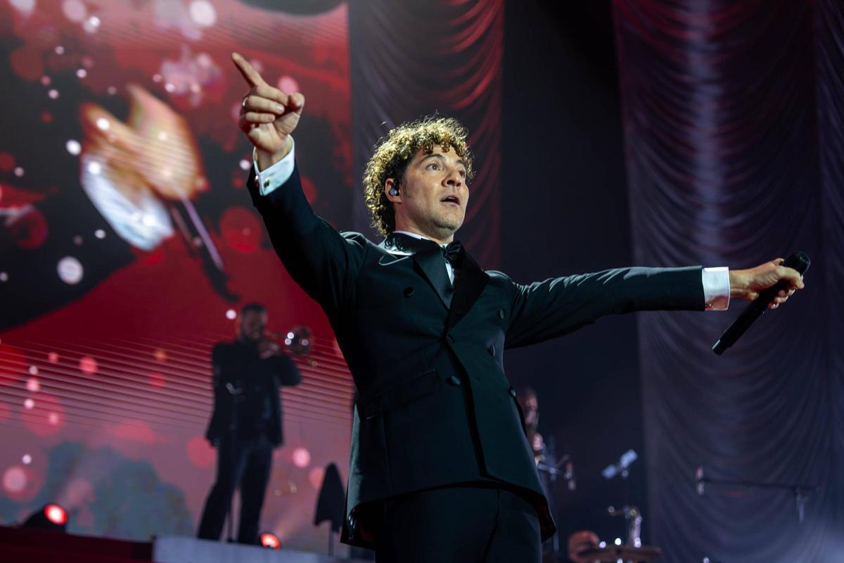 Concierto de Navidad de David Bisbal en el Palau Sant Jordi