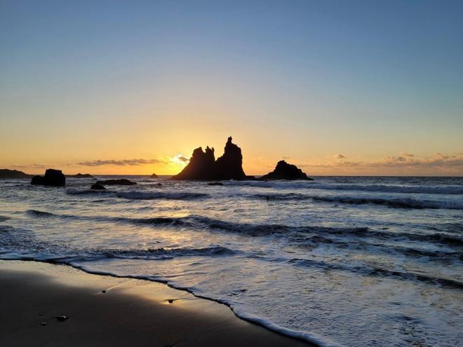 Playa Benijo, campering