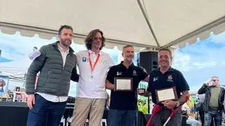 Oro y plata para el RC Náutico de Gran Canaria en la Copa de España de Vela Inclusiva Hansa 303