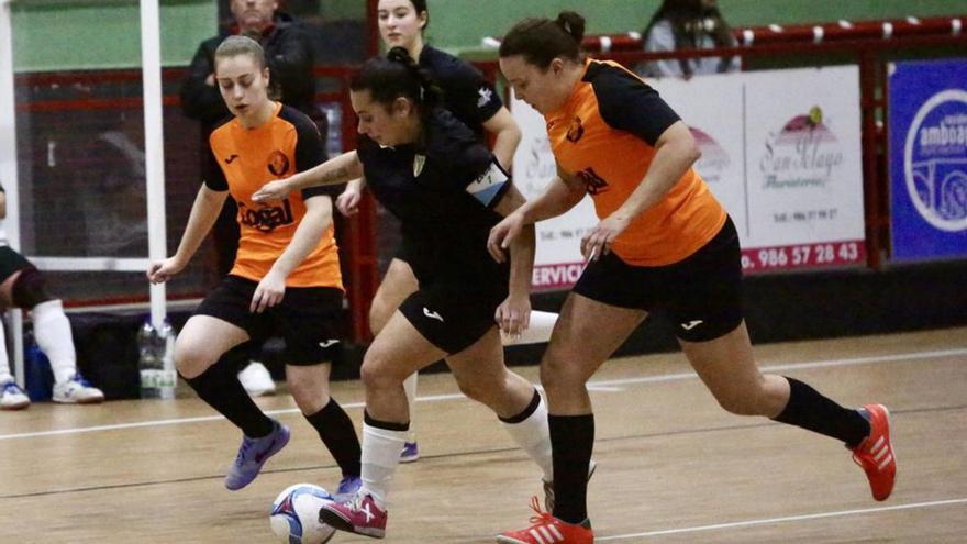 Partido jugado en el Coto Ferreiro. |  Bernabé/Ángel Abeledo