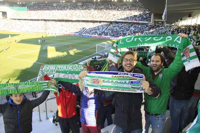 Aficionados el Córdoba CF Real Madrid